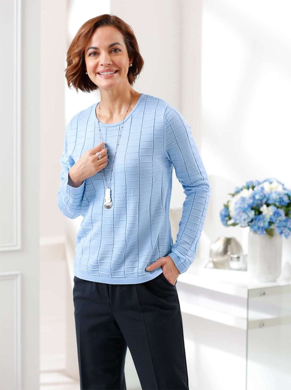 Свитер с круглым вырезом Pullover