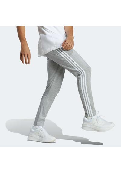 Спортивные брюки ESSENTIALS SINGLE JERSEY TAPERED OPEN HEM 3STREIFEN HOSE