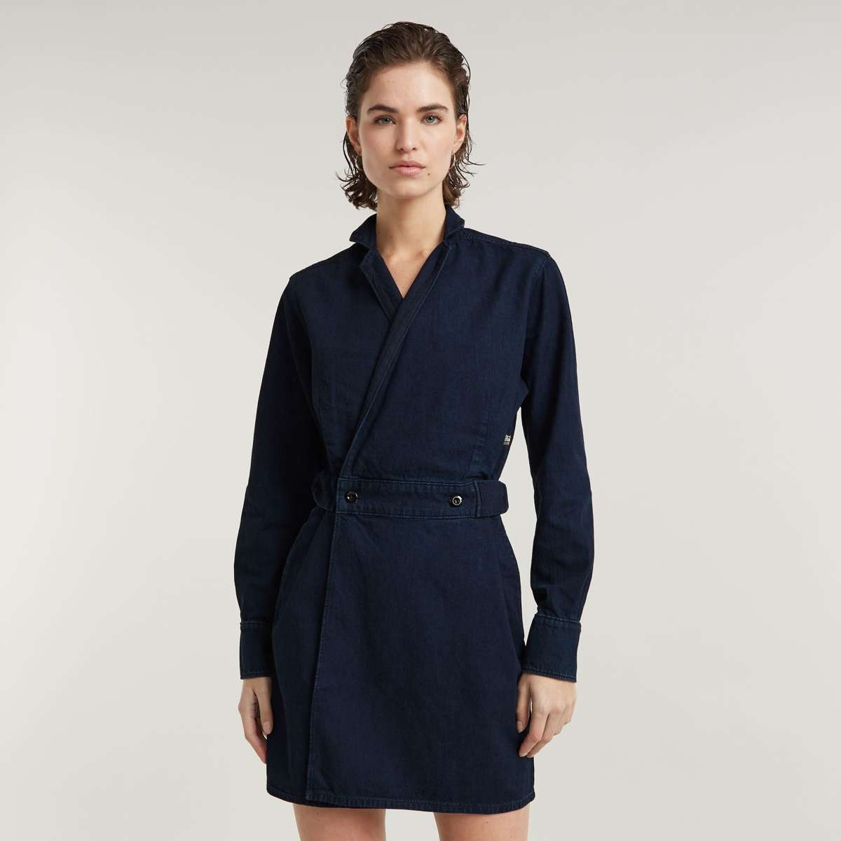 Платье с запахом и регулируемой талией Wrap Dress