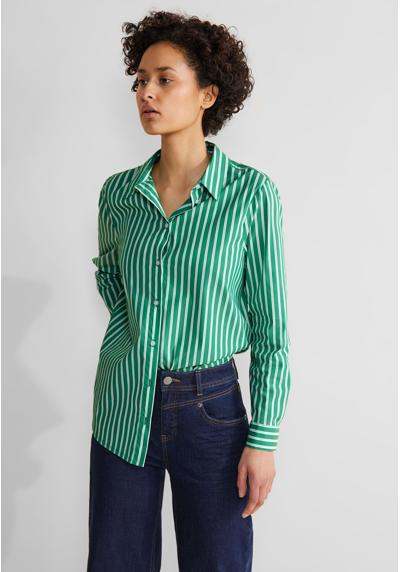 Блузка-рубашка с удлиненной спинкой