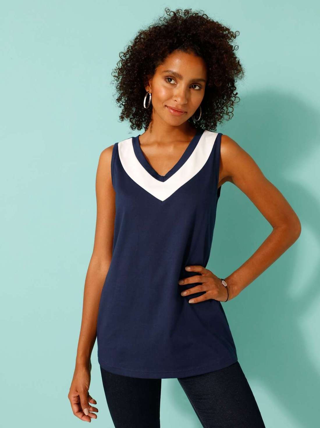 Топ-рубашка