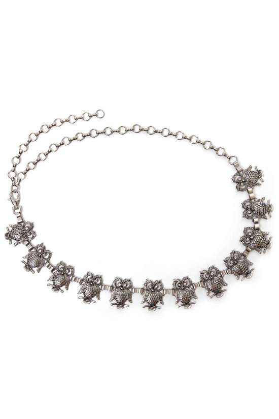 Пояс-цепочка с совятами Nala