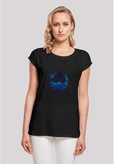 футболка `Star Wars Rise Of Skywalker Rebellen Logo Wave`