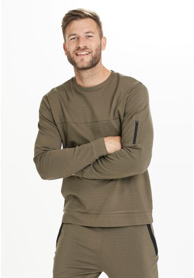 Толстовка с практичным карманом на рукаве. Leislon M Crew Neck