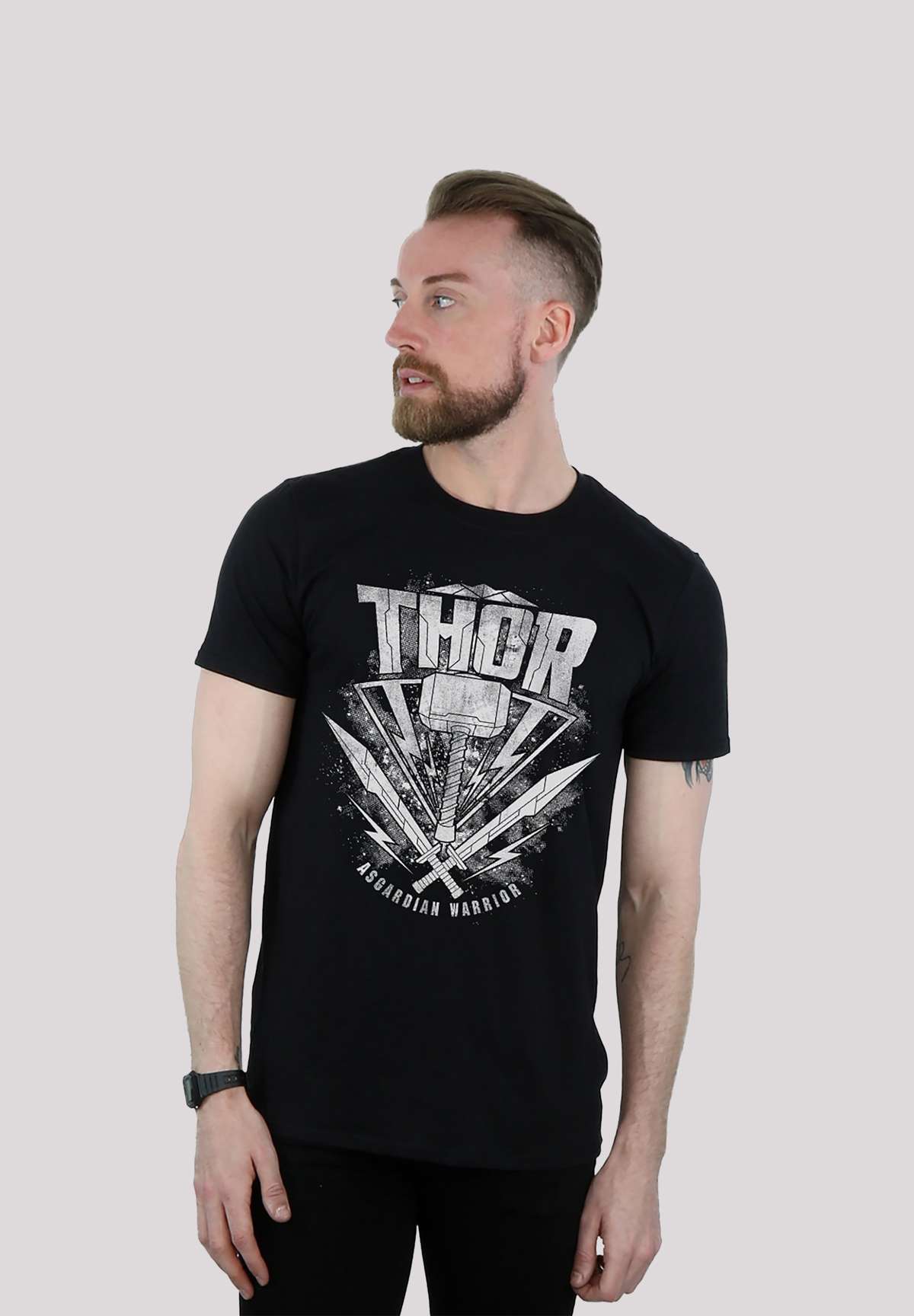 футболка Marvel Thor Ragnarok Thor Hammer Logo