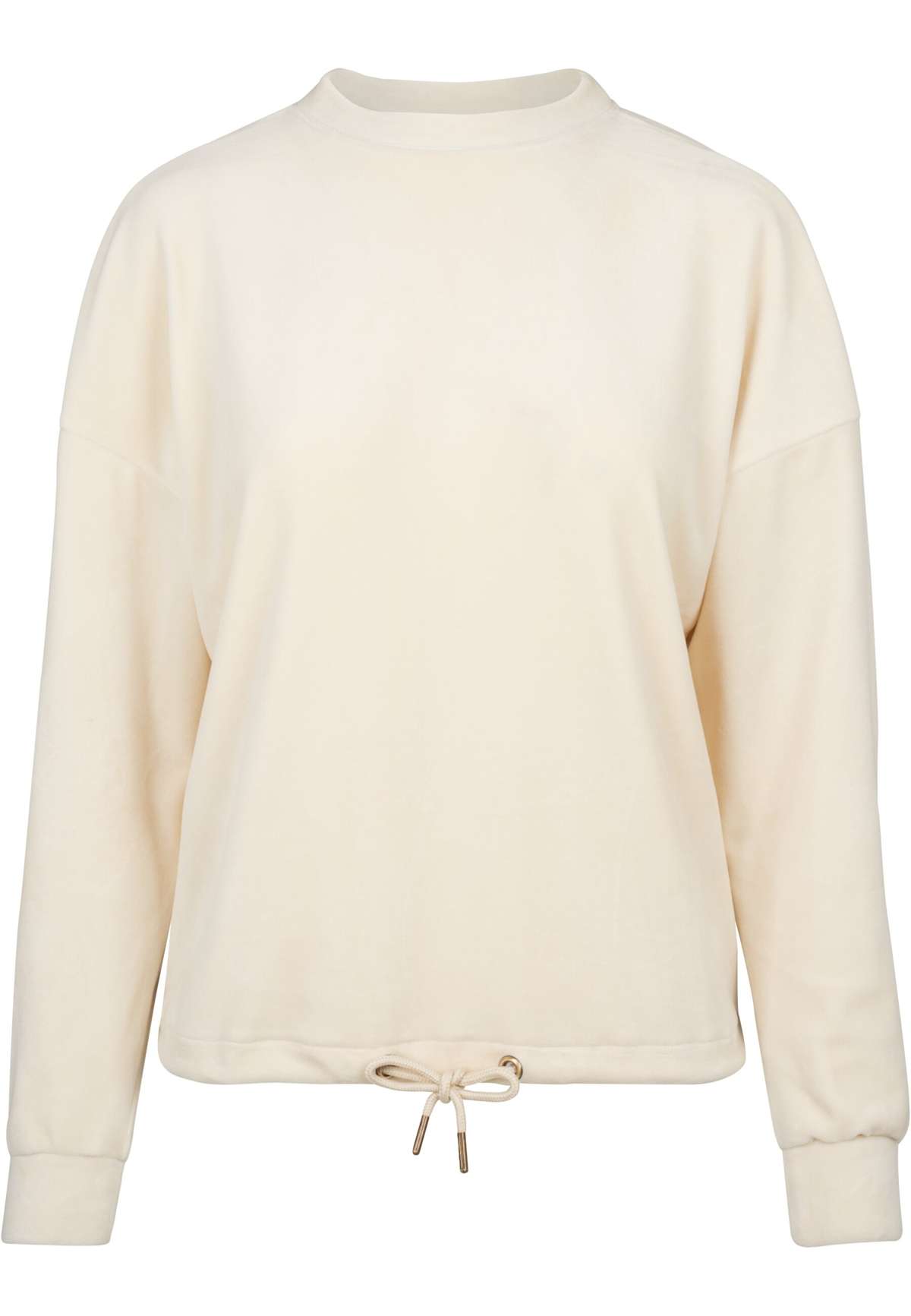 толстовка Urban Classics Damen Ladies Oversized Velvet Crew