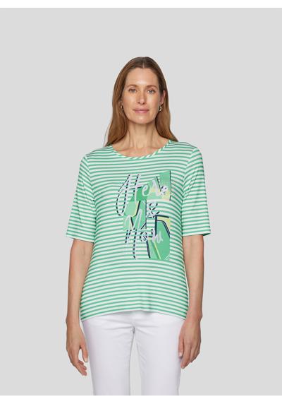 Рубашка с принтом T-Shirt mit Wording