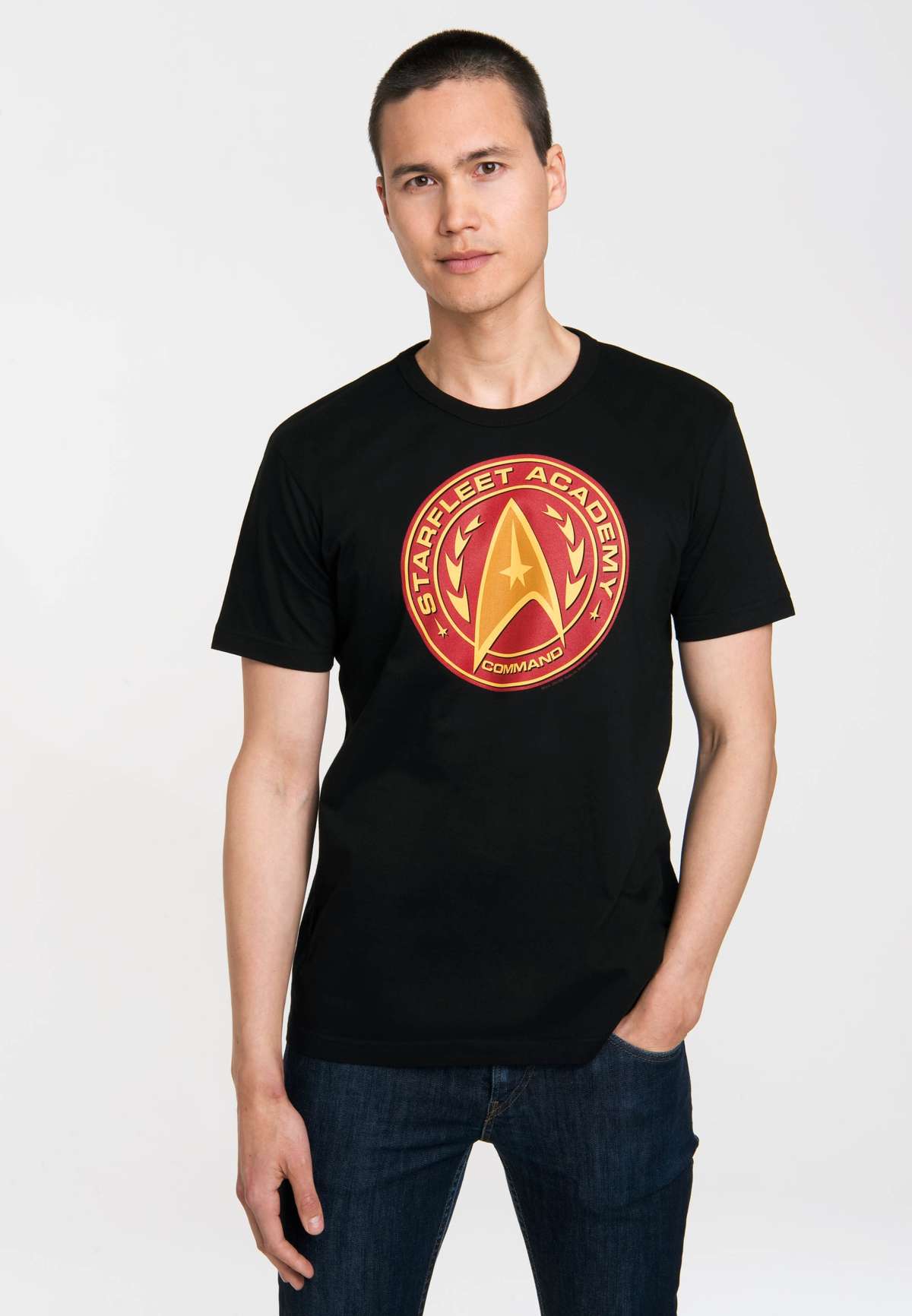 Футболка с повседневным принтом «Звездный путь» Star Trek - Starfleet Academy