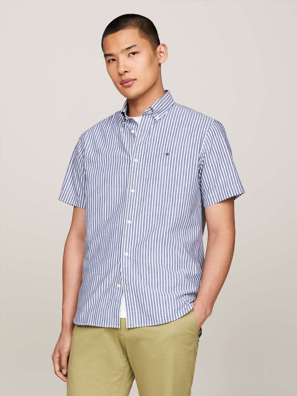 Рубашка с коротким рукавом W-CO/LI CLASSIC STP RF SHIRT