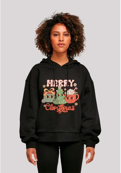 Толстовка с капюшоном Merry Weihnachten Cozy And Cute