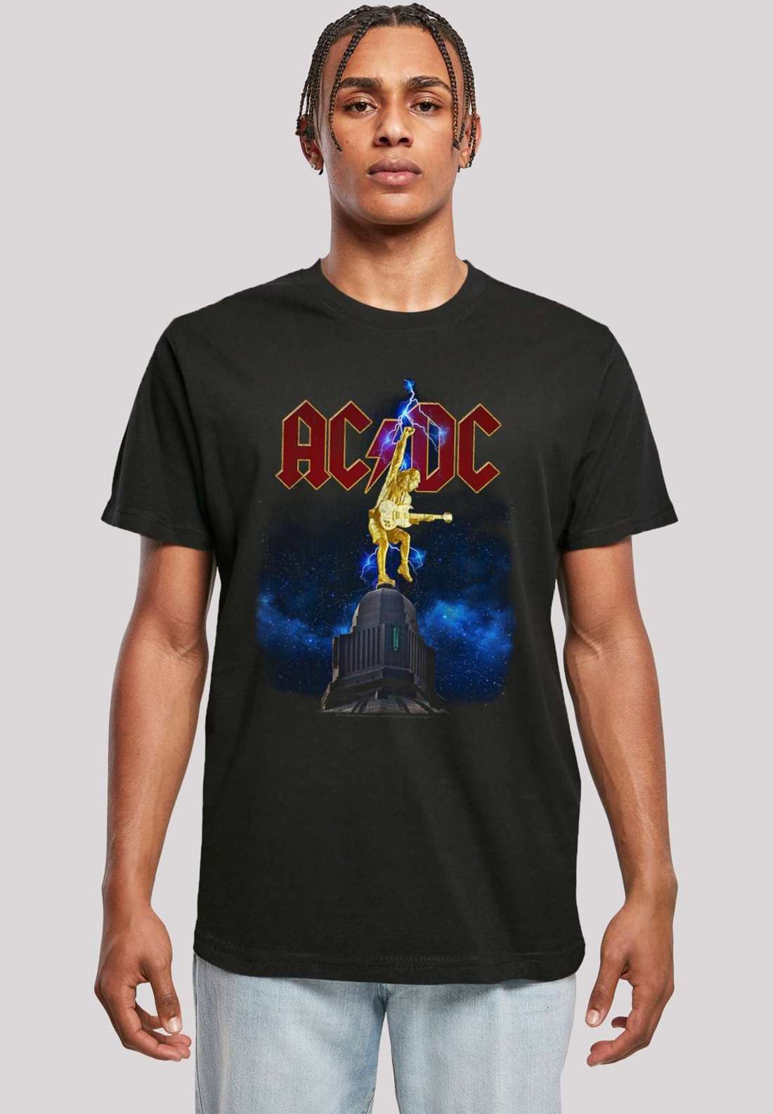 футболка AC/DC Band Shirt Stiff Upper Lip Lightning