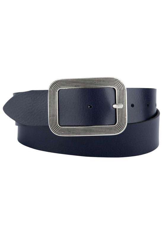 Кожаный ремень с большим