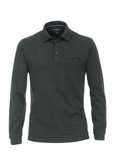 Рубашка поло с длинными рукавами Polo-Shirt Langarm gestreift