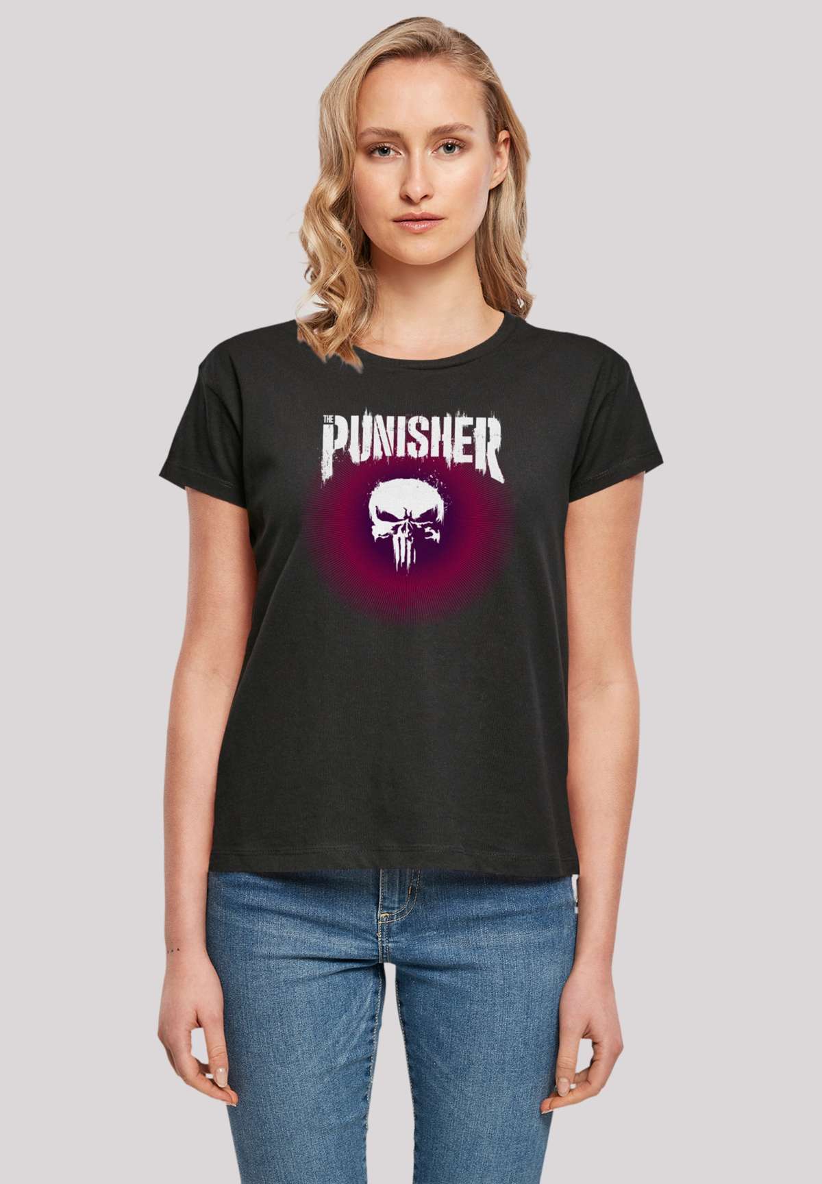 футболка Marvel Punisher Psychedelic Warface