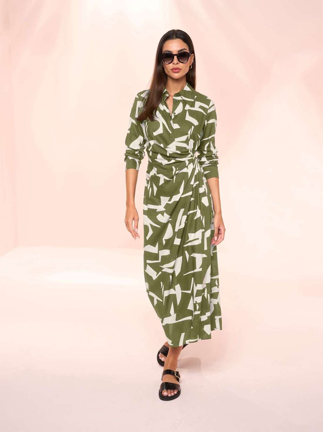 Платье с принтом Druck-Kleid