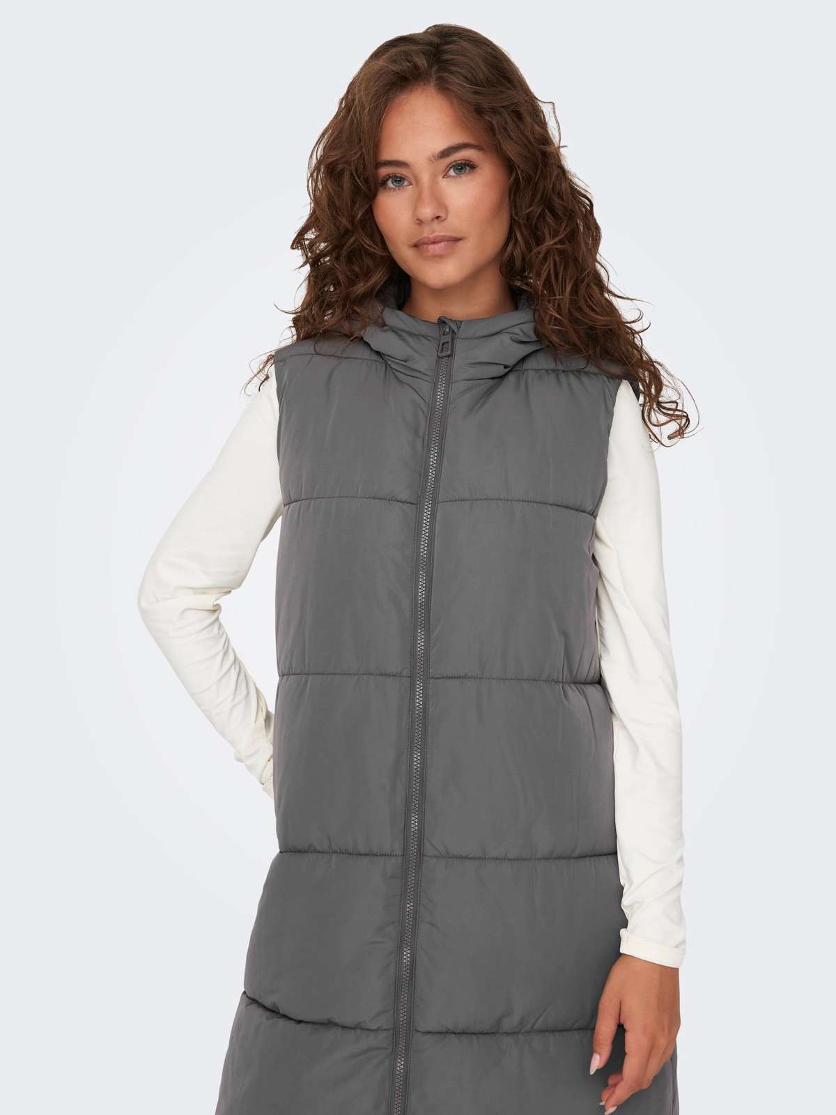 Стеганый жилет ONLALINA LONG WAISTCOAT OTW NOOS