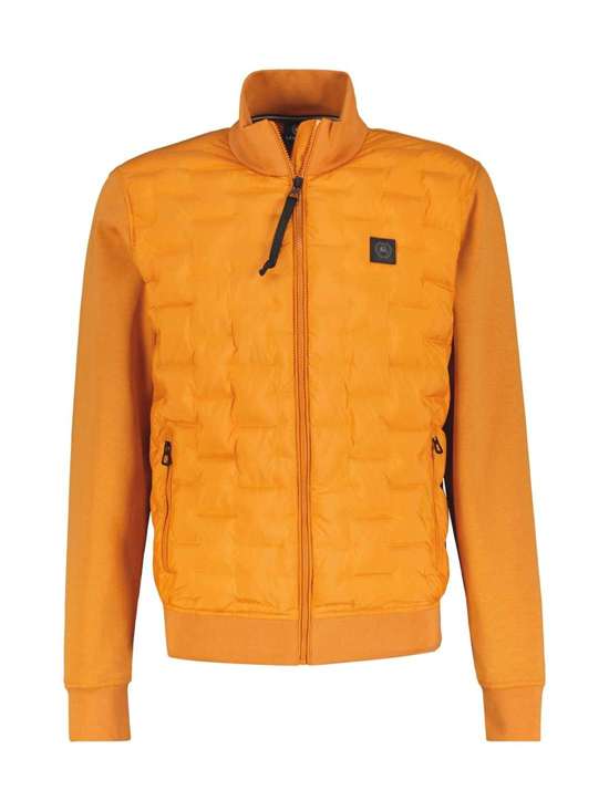 Толстовка LERROS Herren Sweatjacke mit gesteppter Front