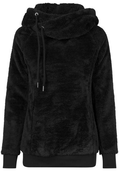 Свитер с круглым вырезом Urban Classics Damen Ladies Long Teddy Hoody