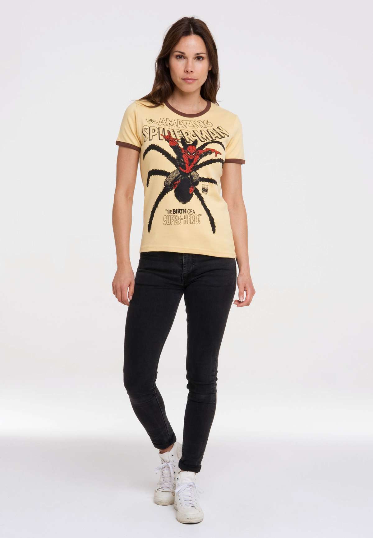 Футболка с лицензионным оригинальным дизайном Spider-Man