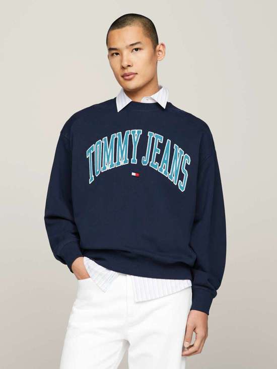толстовка TJM BOXY POP VARSITY CREW