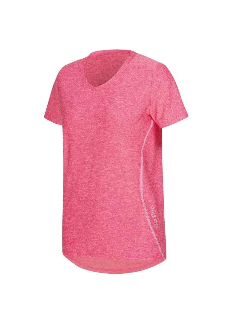 футболка TRIGEMA Sportshirt in Melange-Optik