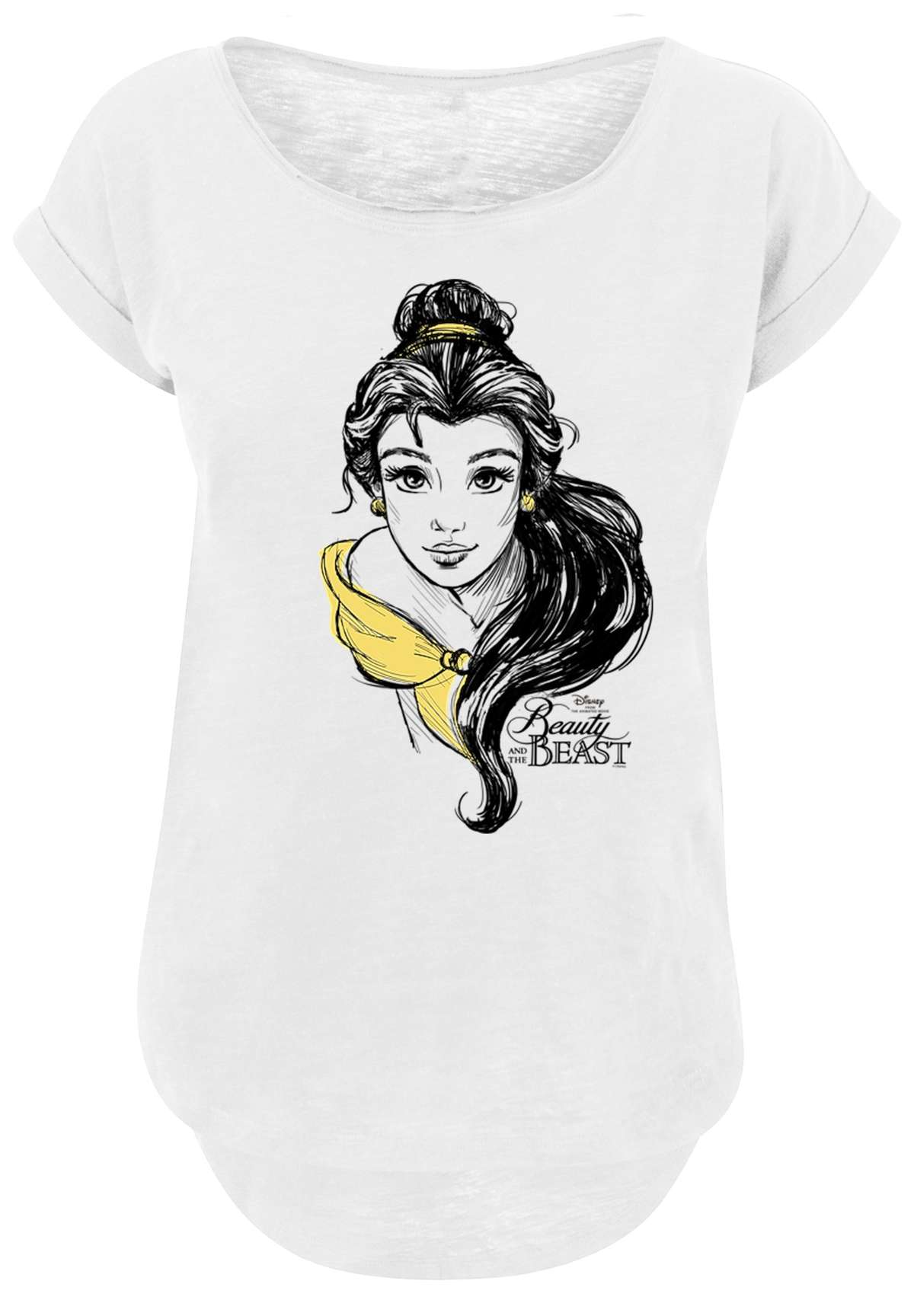 Рубашка с коротким рукавом Damen Belle Sketch with Ladies Long Slub Tee