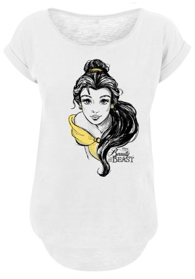 Рубашка с коротким рукавом Damen Belle Sketch with Ladies Long Slub Tee