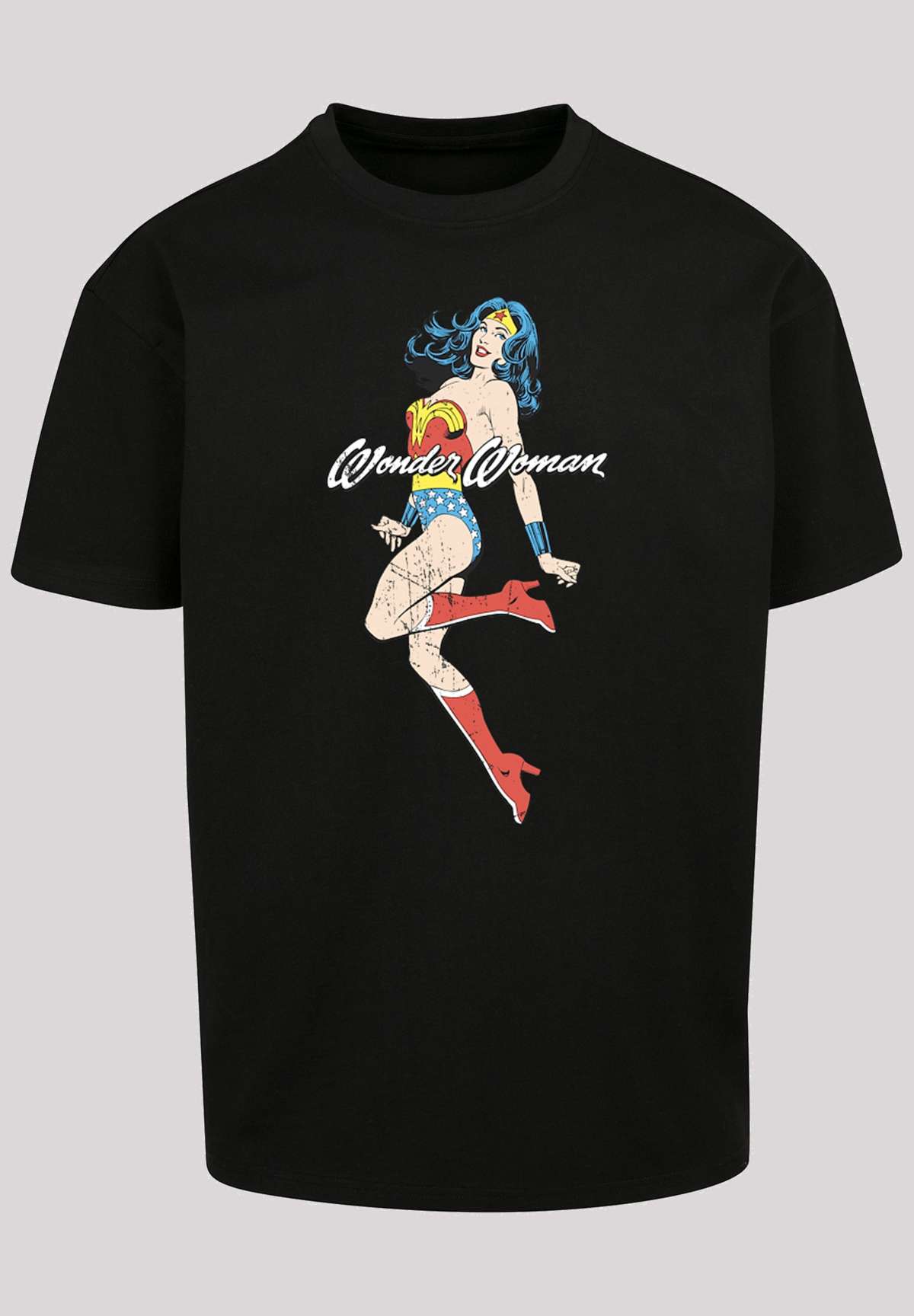 Рубашка с коротким рукавом Herren Wonder Woman Jump with Heavy Oversize Tee
