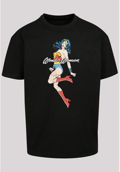 Рубашка с коротким рукавом Herren Wonder Woman Jump with Heavy Oversize Tee