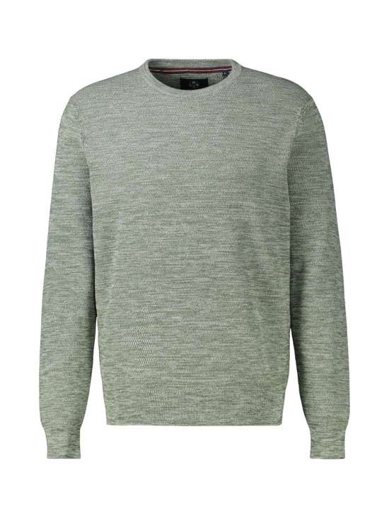 Вязаный свитер LERROS Strickpullover in Melangeoptik