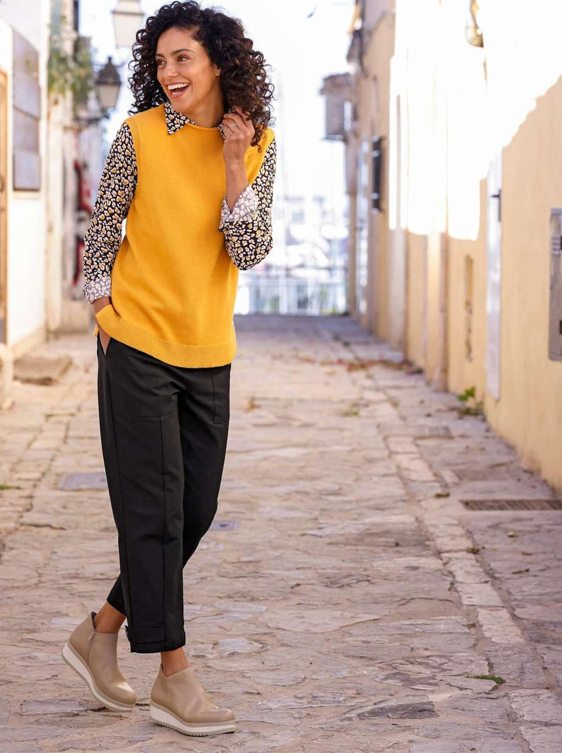 Свитер-жилет Pullunder