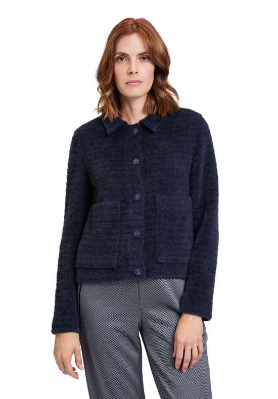 Толстовка Betty & Co Casual-Jacke mit Kragen