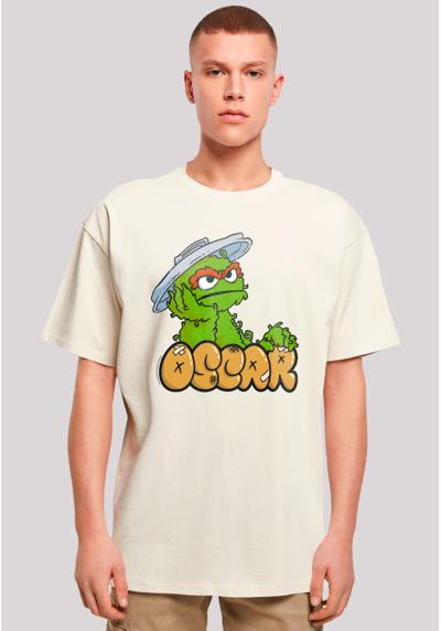 футболка Sesamstraße Oscar Annoyed