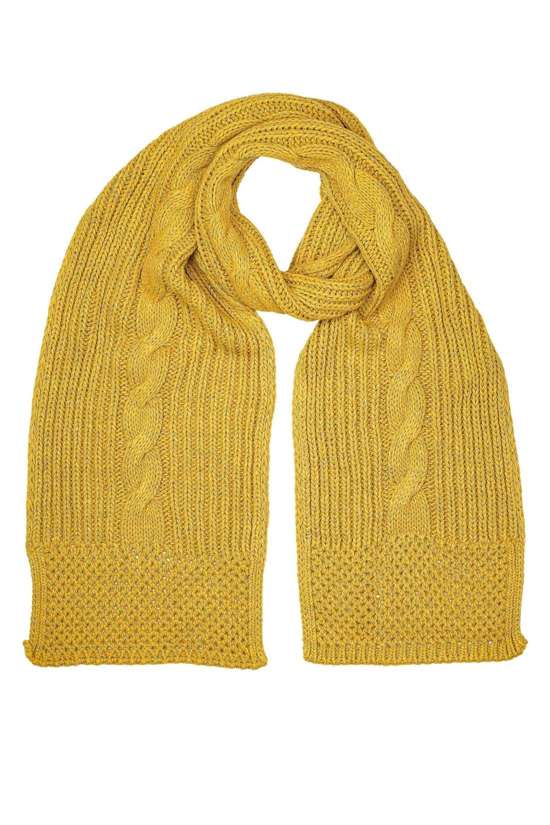 Шерстяной шарф Zopf