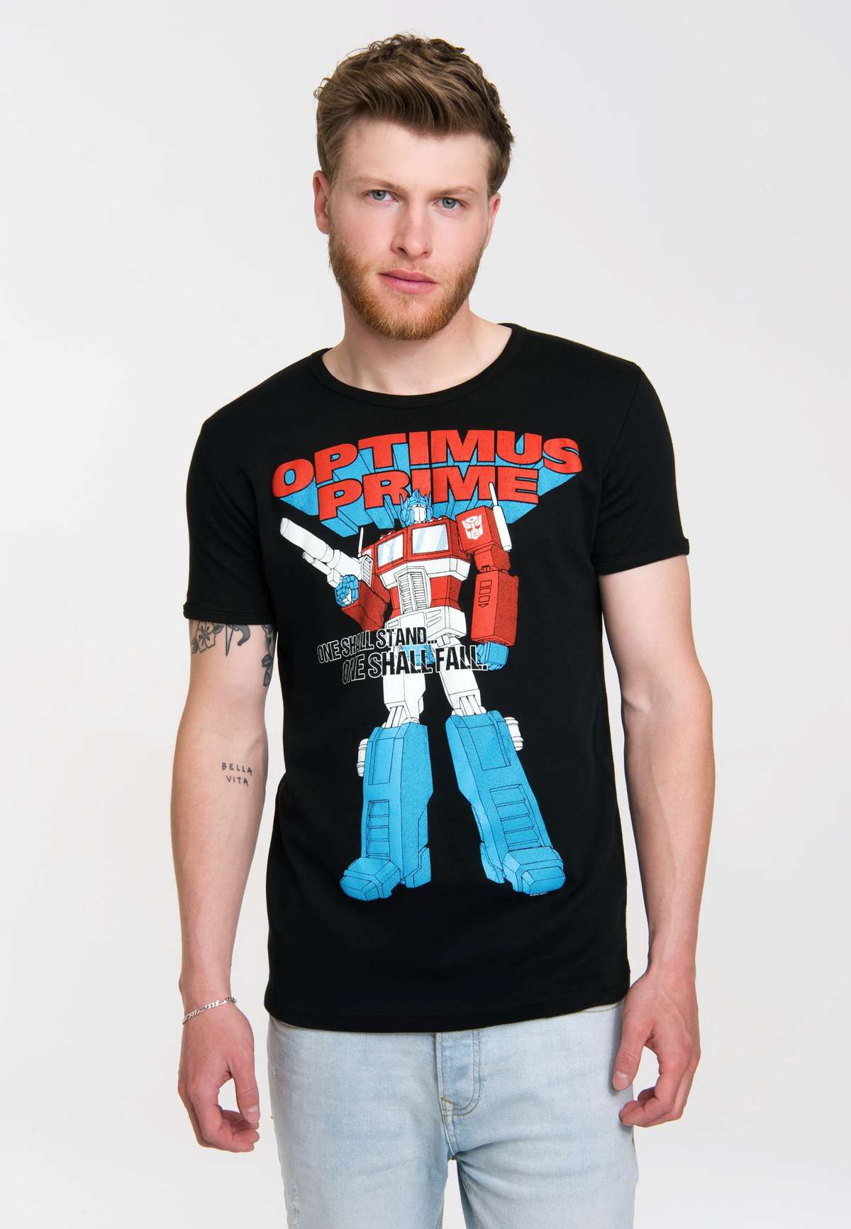 Футболка с принтом Оптимуса Прайма Transformers - Oprimus Prime - One Shall Stand