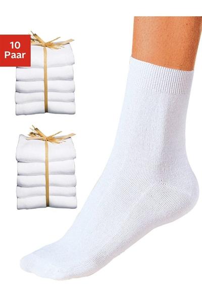Базовые носки, (комплект, 10 пар)