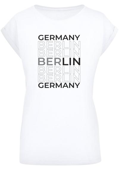 футболка Damen Ladies Berlin Extended Shoulder Tee