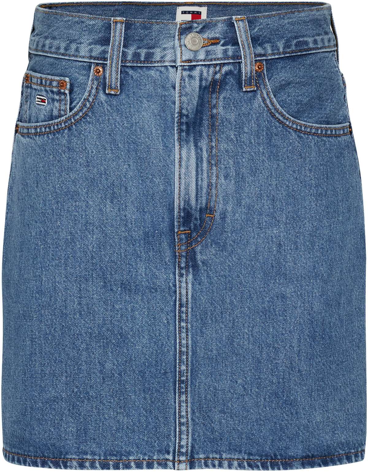 Джинсовая юбка CRV MOM UH SKIRT BH0034