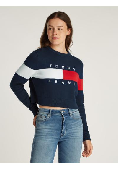 Вязаный свитер с логотипом-флажком TJW CENTER FLAG SWEATER EXT