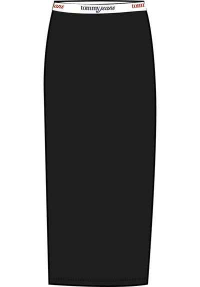 Трикотажная юбка с надписью-логотипом TJW TAPE MIDI KNIT SKIRT