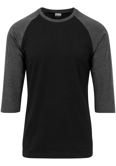 футболка Urban Classics Herren Contrast 3/4 Sleeve Raglan Tee