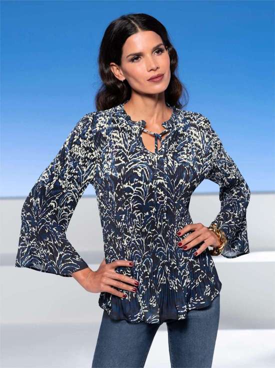 Блузка с принтом