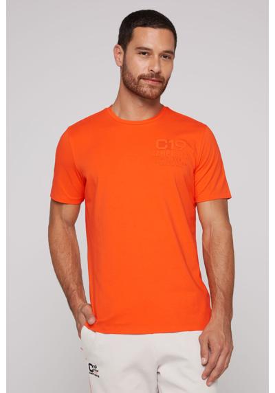 Рубашка с круглым вырезом из хлопка