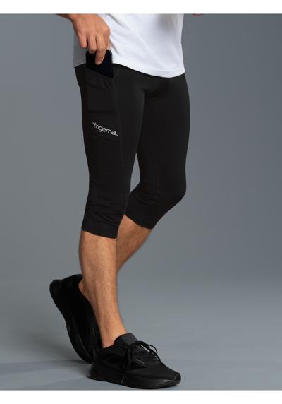 Брюки из джерси TRIGEMA Kurze Sportleggings mit Seitentasche