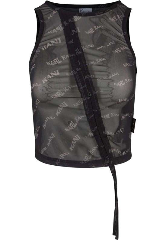 Мышечная рубашка Damen KW242-003-2 Chest Signature Gathering Mesh Top