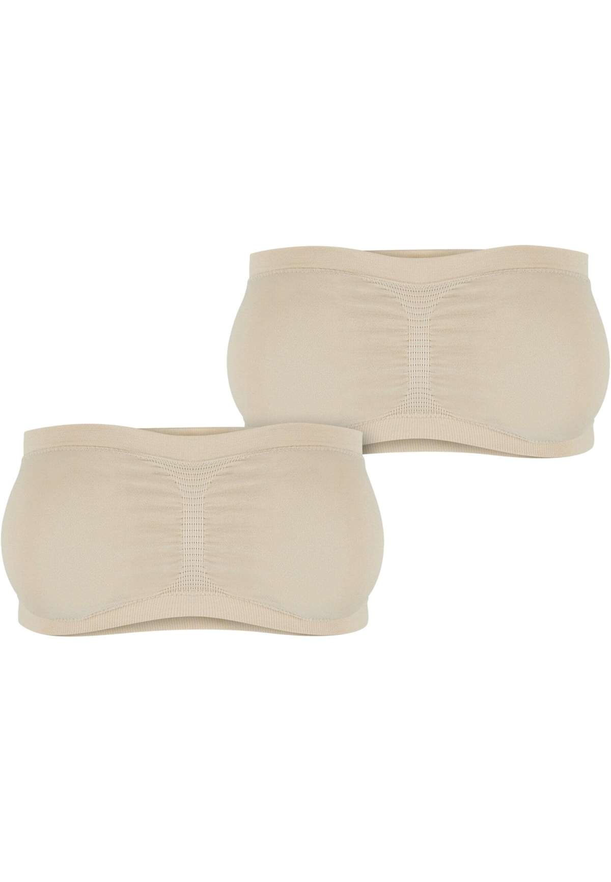 Спортивный бюстгальтер Urban Classics Damen Ladies Pads Bandeau 2-Pack