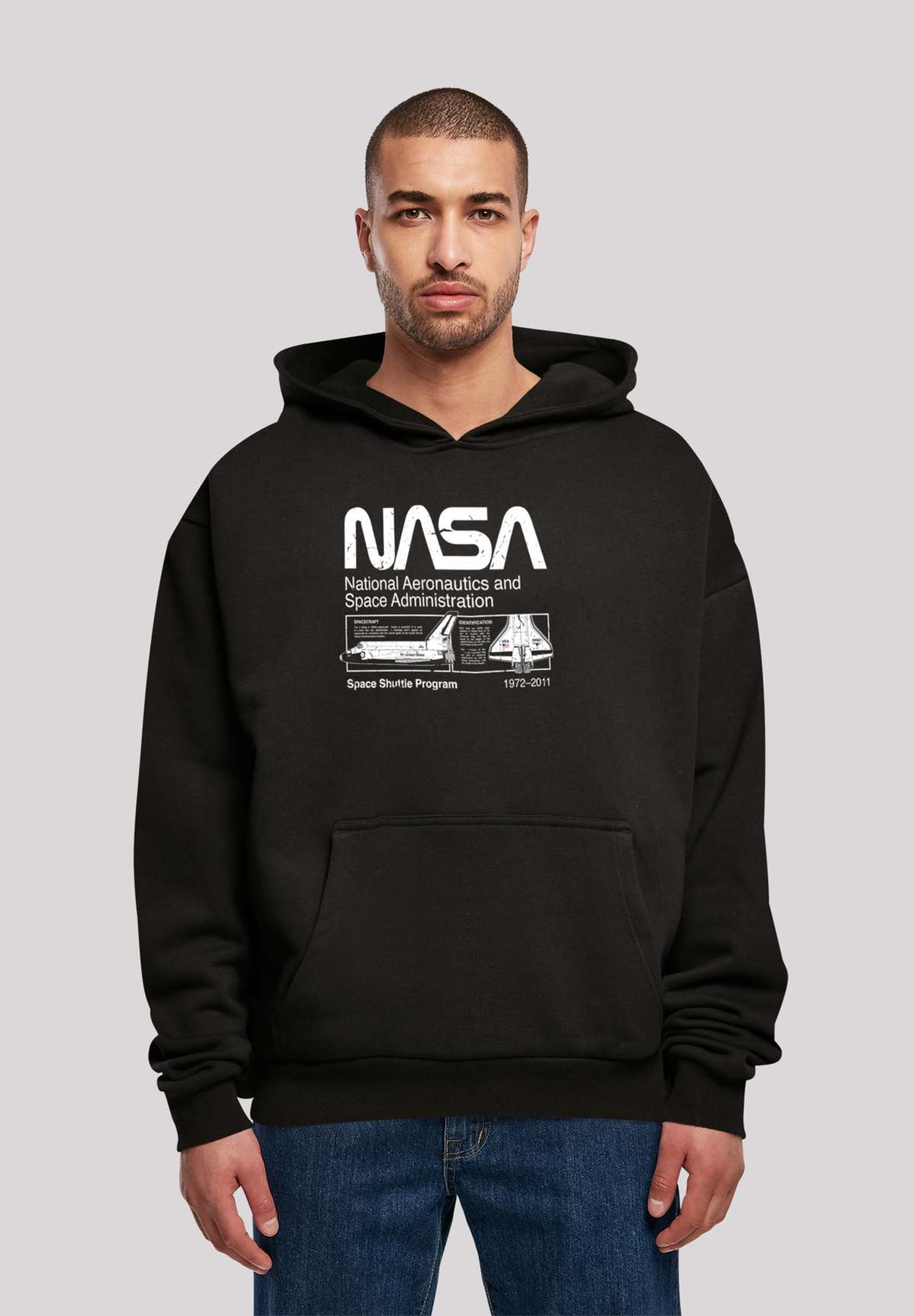 Толстовка с капюшоном NASA Classic Space Shuttle