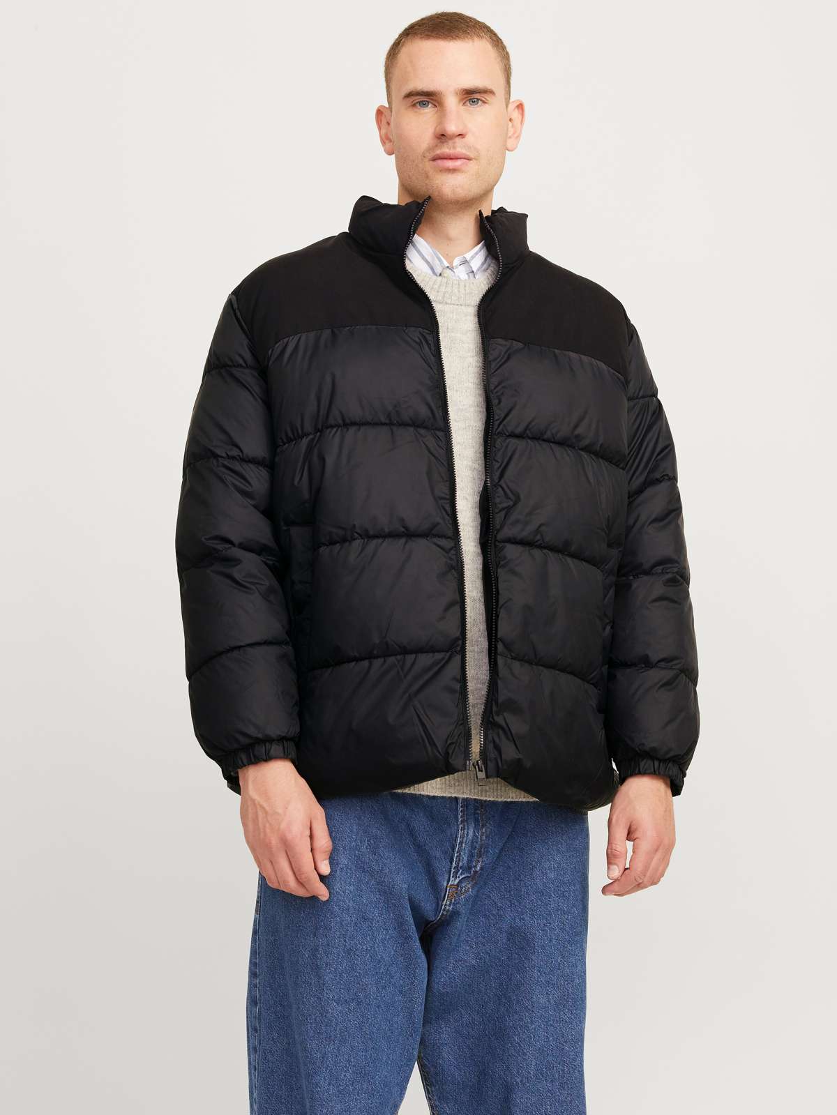 Стеганая куртка JJMOON STAND COLLAR PUFFER PLS