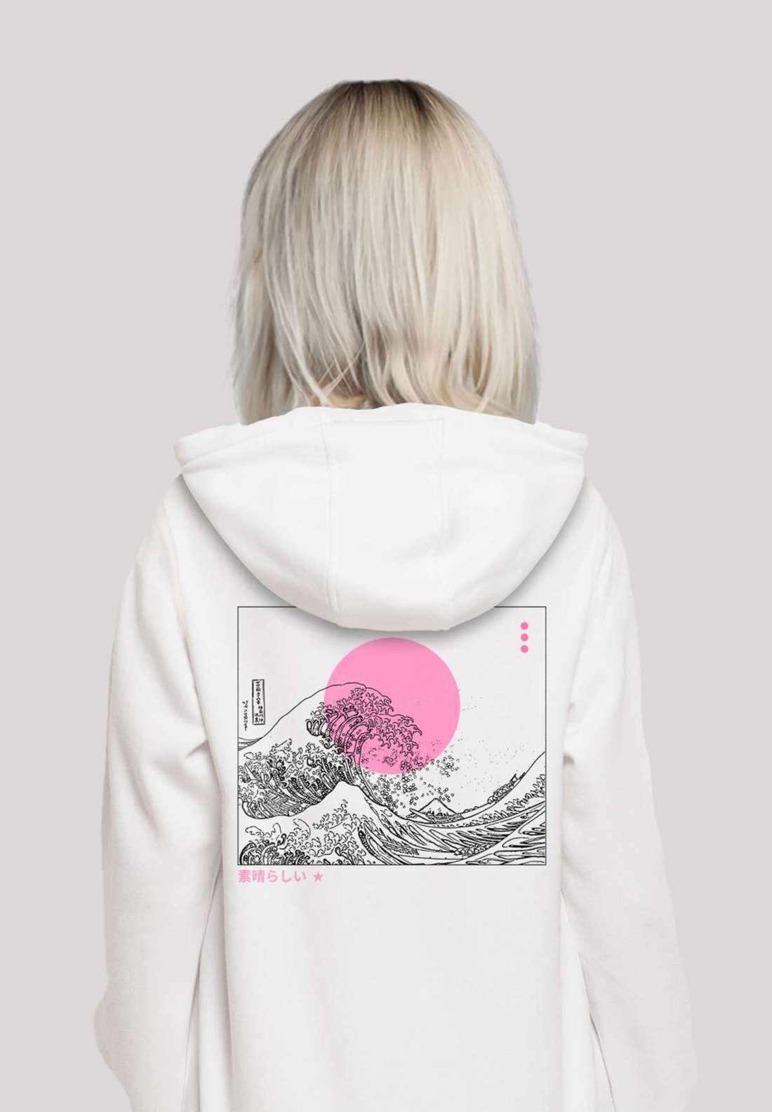 Толстовка с капюшоном Kanagawa Welle Japan