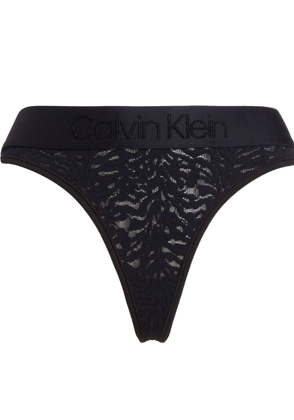 Стринги с логотипом CK на поясе. THONG